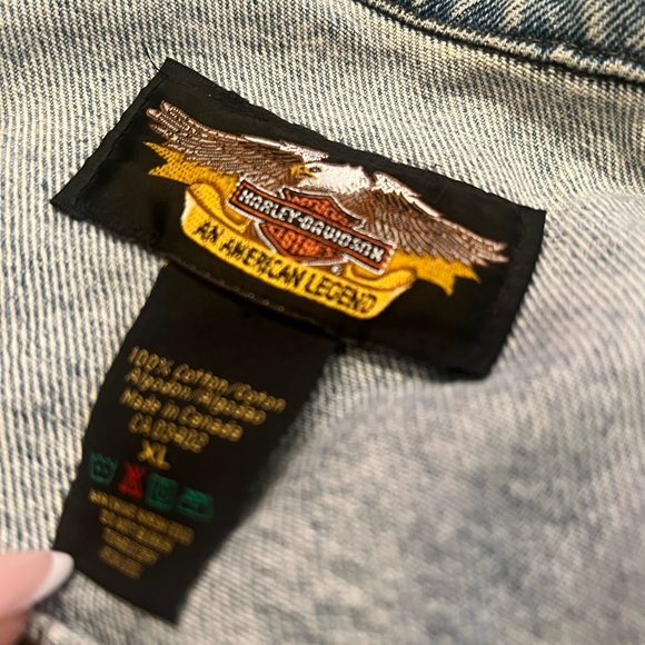 Harley-Davidson Jean jacket!! - Picture 3 of 4